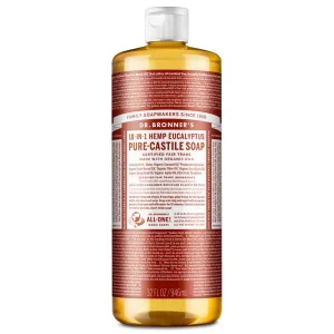 18-In-1 Pure-Castile Soap - Eucalyptus