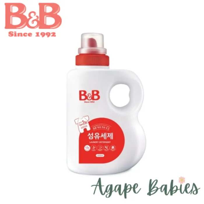 [2-Pack]B&B Fabric Detergent Bottle 1500ML