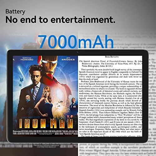 2024 Tablet 10.1 Inch 2 in 1 Android Tablet with keyboard Octa-Core 8(4 4 Virtual) 128GB Storage 1TB Expandable, 13 8MP Camera, Newest Tablets PC with Case Mouse Stylus Support 5G WiFi, IPS FHD Screen