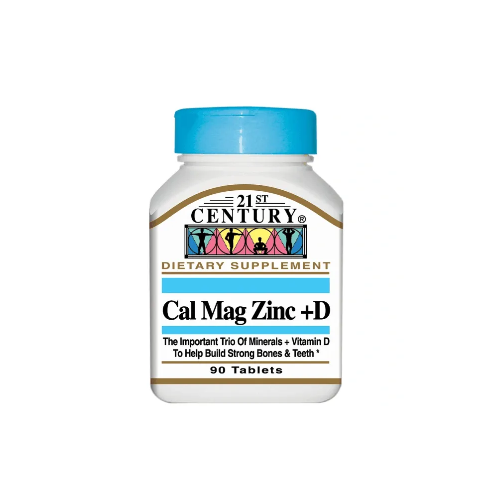 21st Century Cal Mag Zinc   D 90 Tablets