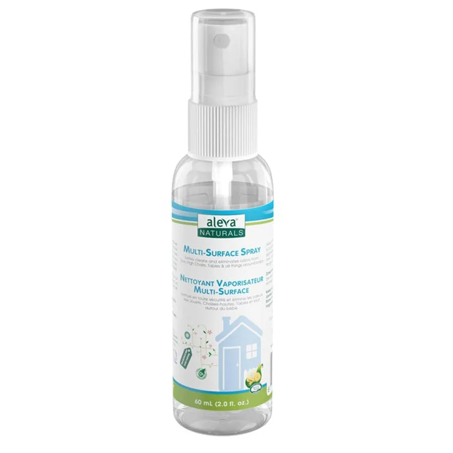 Aleva Naturals Multi-Surface Spray - Travel Size - 60 ml