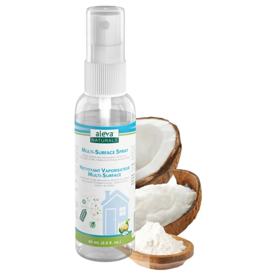 Aleva Naturals Multi-Surface Spray - Travel Size - 60 ml