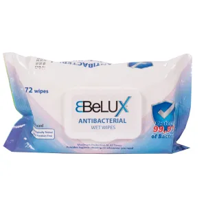 Anti Bacterial Wet Wipes 72 Pack