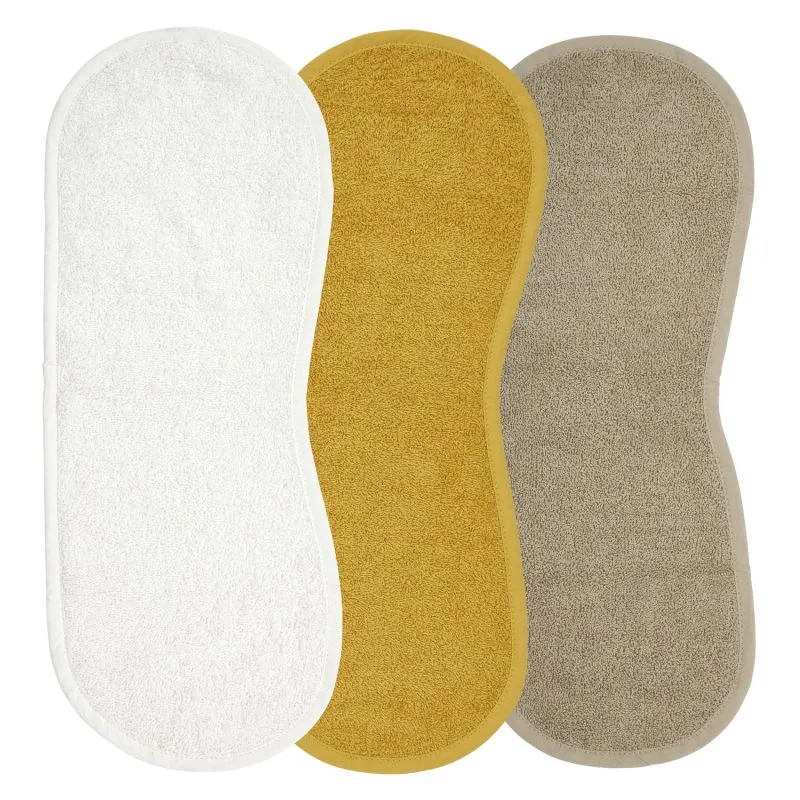 Basic Terry Burp Cloths 3pcs