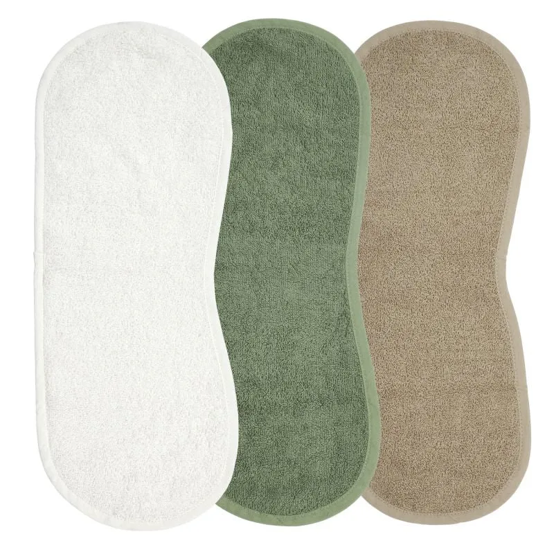 Basic Terry Burp Cloths 3pcs
