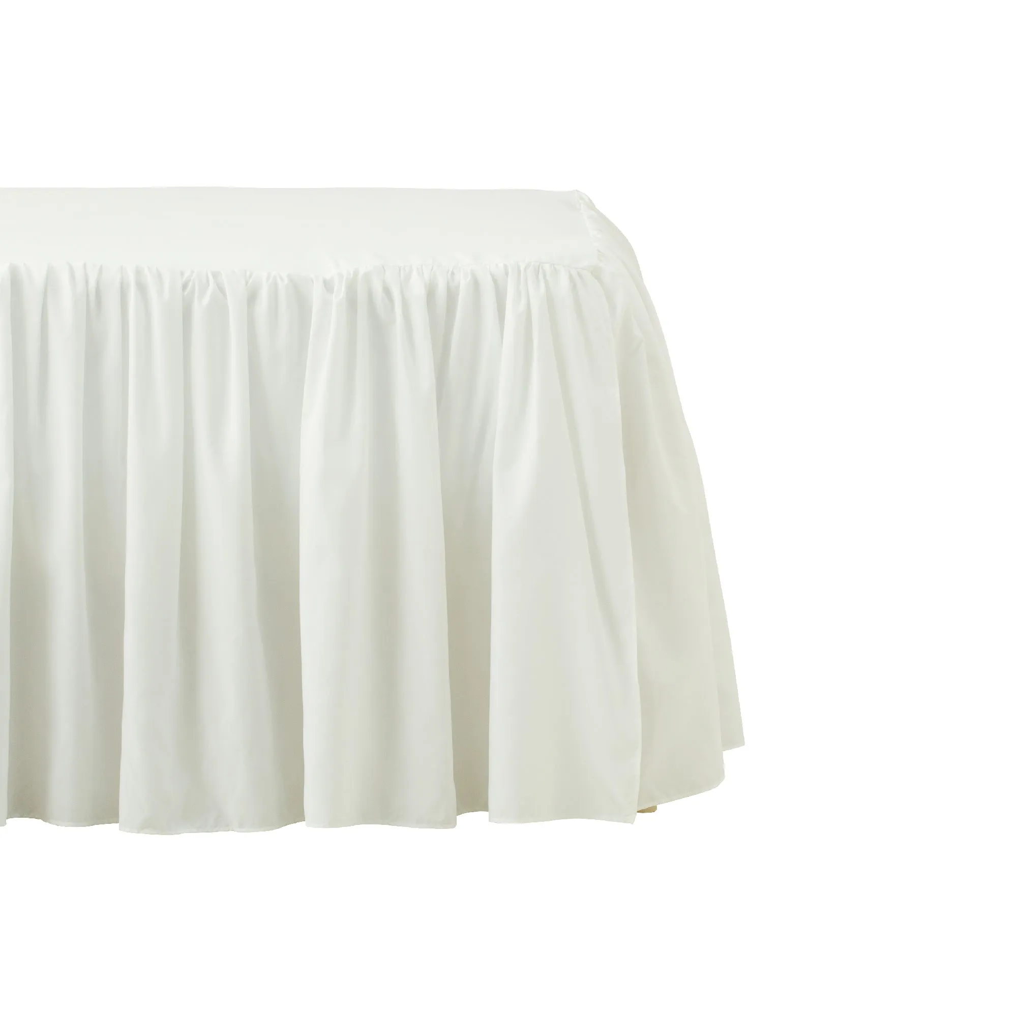 Bed Skirt Single Ivory