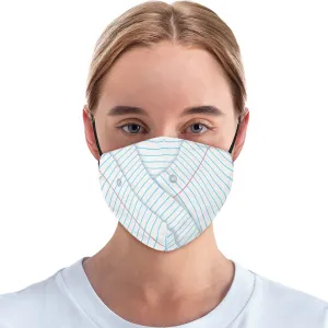 Binder Paper Face Cover