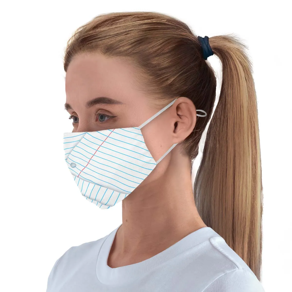 Binder Paper Face Cover