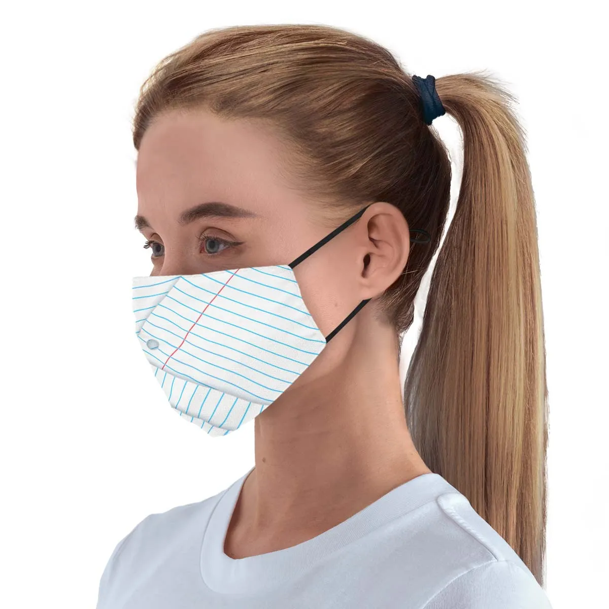 Binder Paper Face Cover