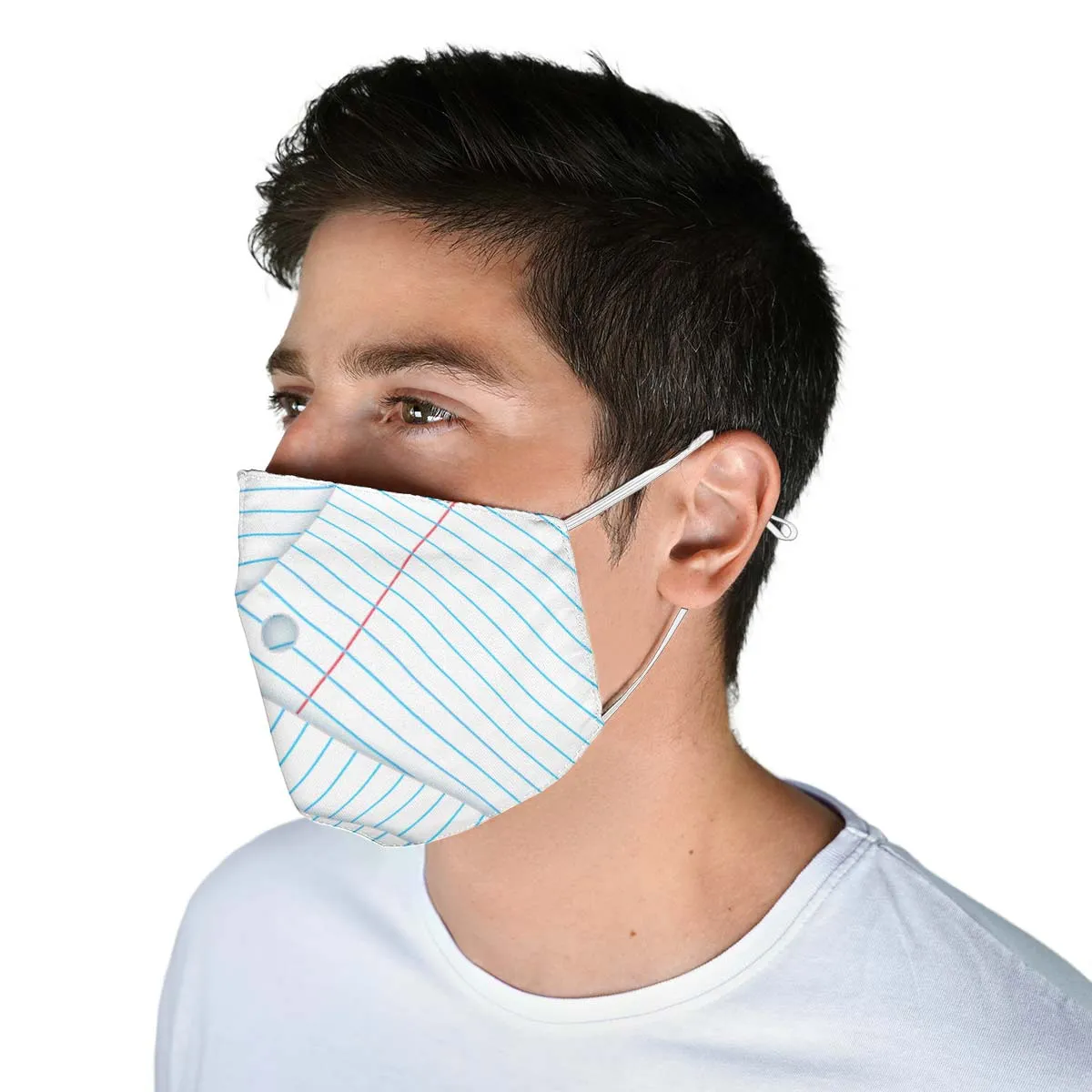 Binder Paper Face Cover