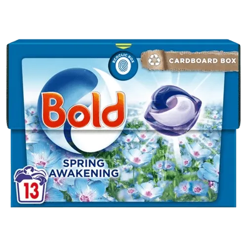 Bold All-In-1 Spring Awakening Laundry Pods, 13 Wash