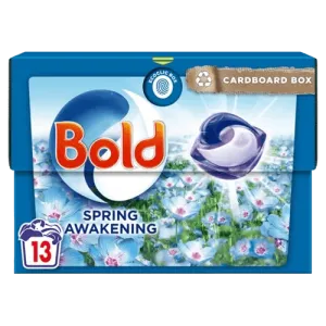 Bold All-In-1 Spring Awakening Laundry Pods, 13 Wash