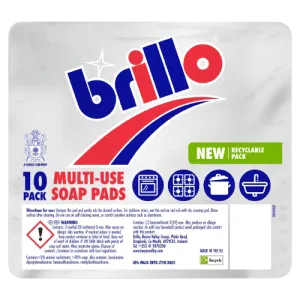 Brillo Multi Use Soap Pads, 10 Pack