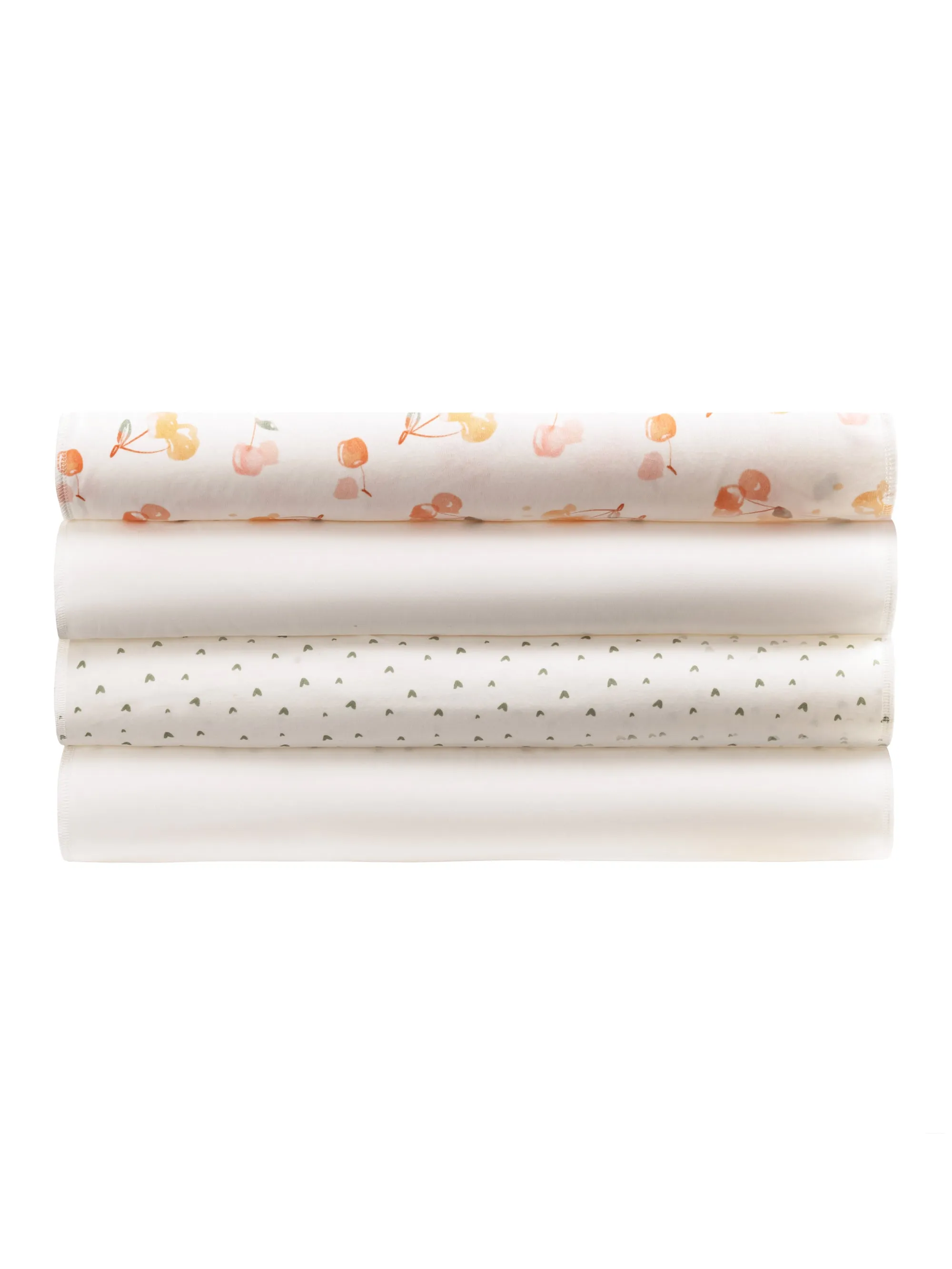 Burp Cloths - Cherry Picking Assorted