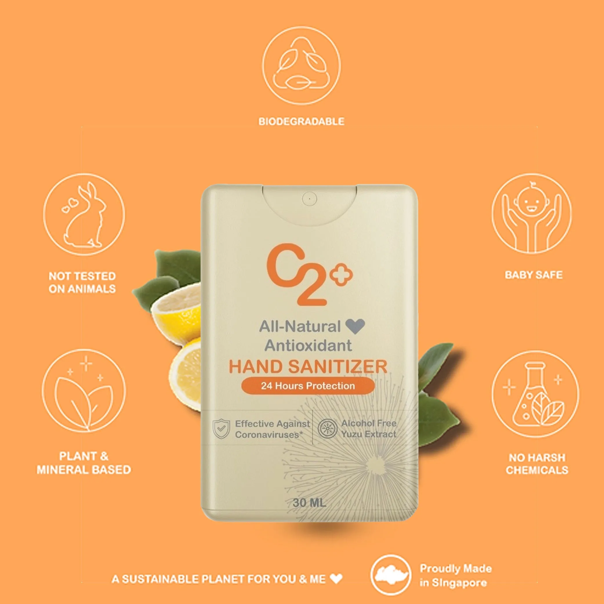 C2 Hand Sanitizer [24Hrs] 30ml