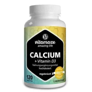 Calcium and vitamin d3, vegetarian calcium tablets
