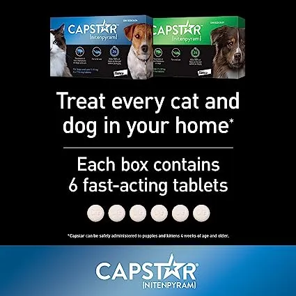 Capstar™ Fast Acting Oral Flea Treatment (Dog & Cat)