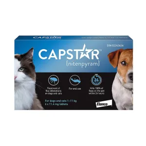 Capstar™ Fast Acting Oral Flea Treatment (Dog & Cat)