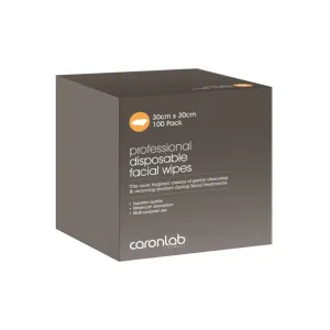 Caronlab Disposable Facial Wipes - 100pk