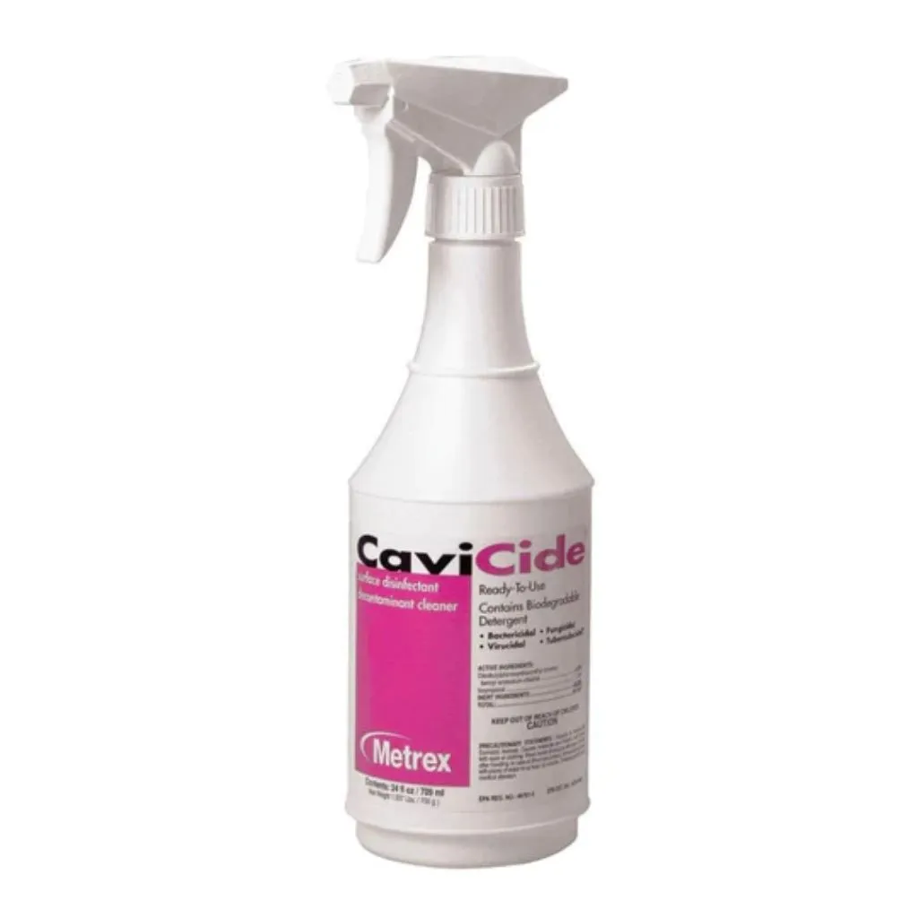 CaviCide Surface Disinfectant and Cleaner Spray Bottle, 24 oz.