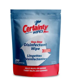 Certainty Plus 96200R Disinfectant Wipes | Denson CFE