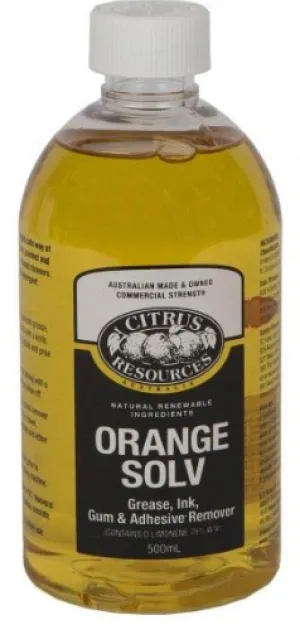 Citrus Resources Citrus Orange Solvent, 500ml (FL3)(C) P-III