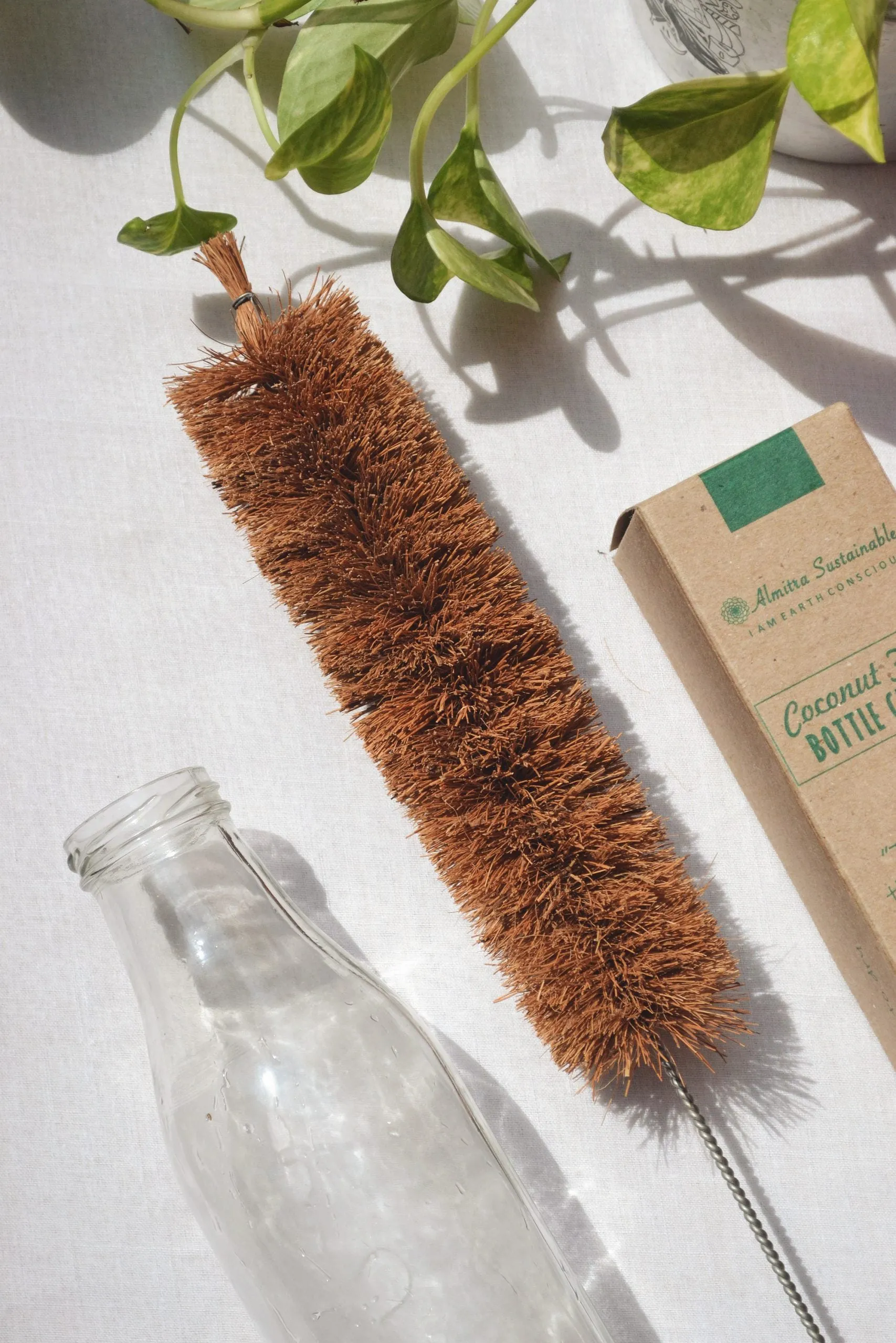 Coconut Fiber Cleaning Kit Pack of 5 Coir Brushes