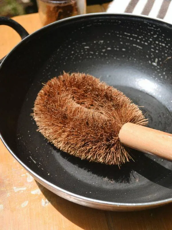 Coconut Fiber Cleaning Kit Pack of 5 Coir Brushes