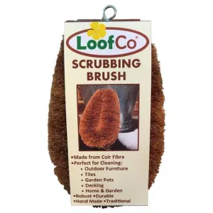 Coconut scrubbing brush/scourer