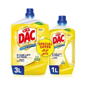 DAC Dinsinfectant Gold Citrus 3L 1L