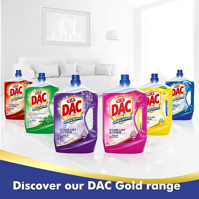 DAC Dinsinfectant Gold Citrus 3L 1L