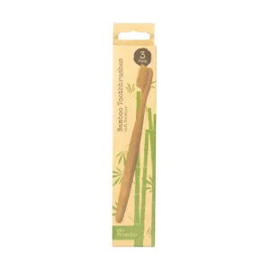 Dentaglo Bamboo Toothbrushes | Pack of 3 | Eco Friendly