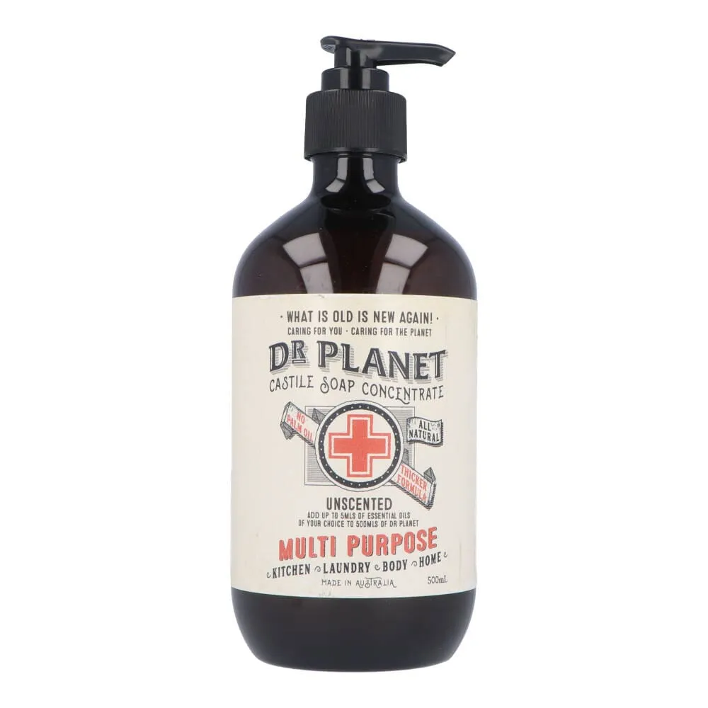 Dr Planet Castile Soap 500ml