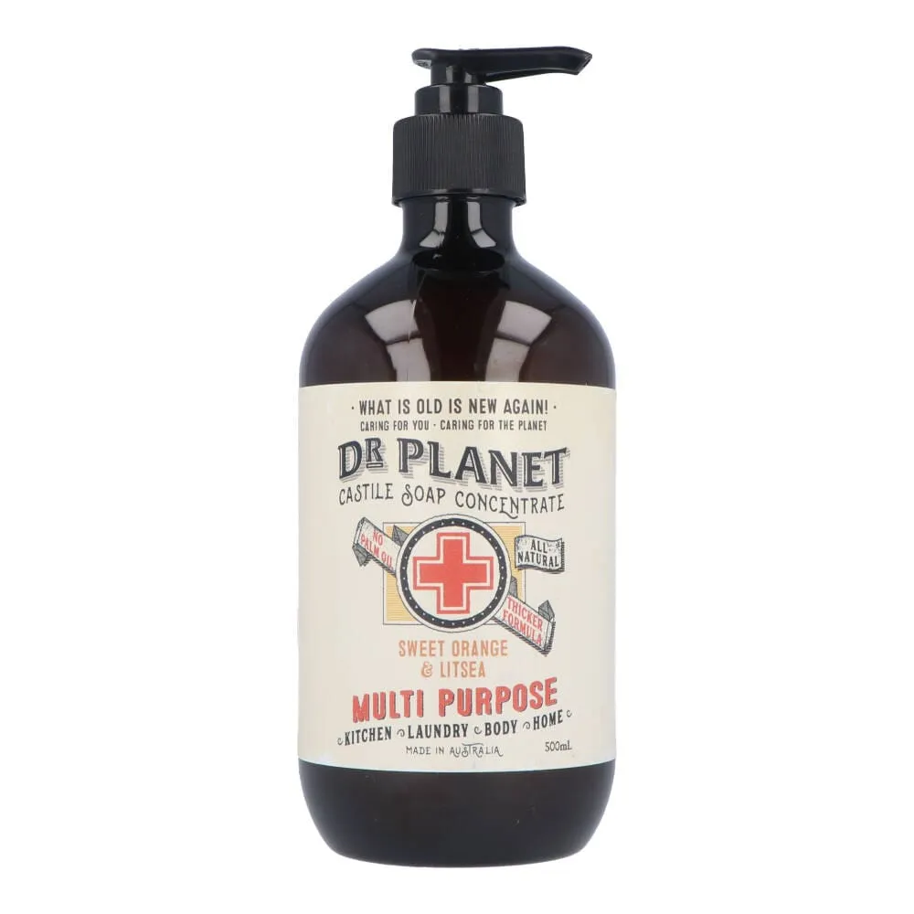 Dr Planet Castile Soap 500ml