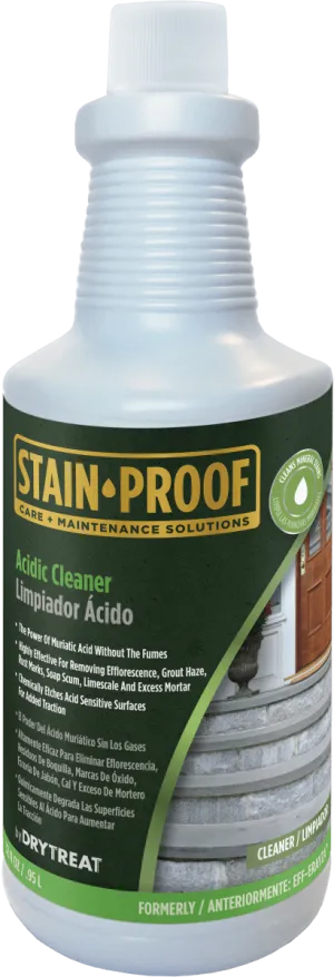 Dry-Treat Stain-Proof Eff Erayza Safe Acid Cleaner