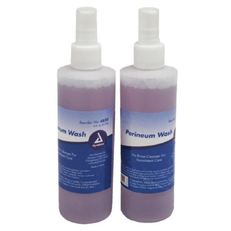 Dynarex 4850 Perineum Wash, 1 Pump Bottle