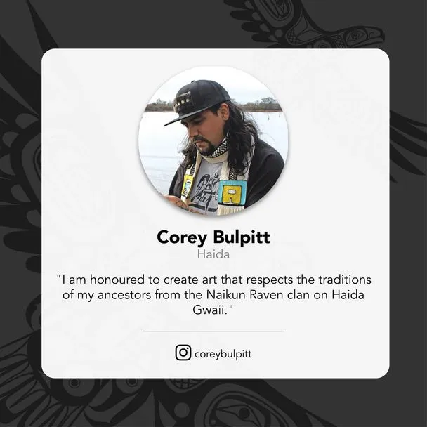 Eco Cloths - Thunderbird and Orca - Corey Bulpitt (Haida)