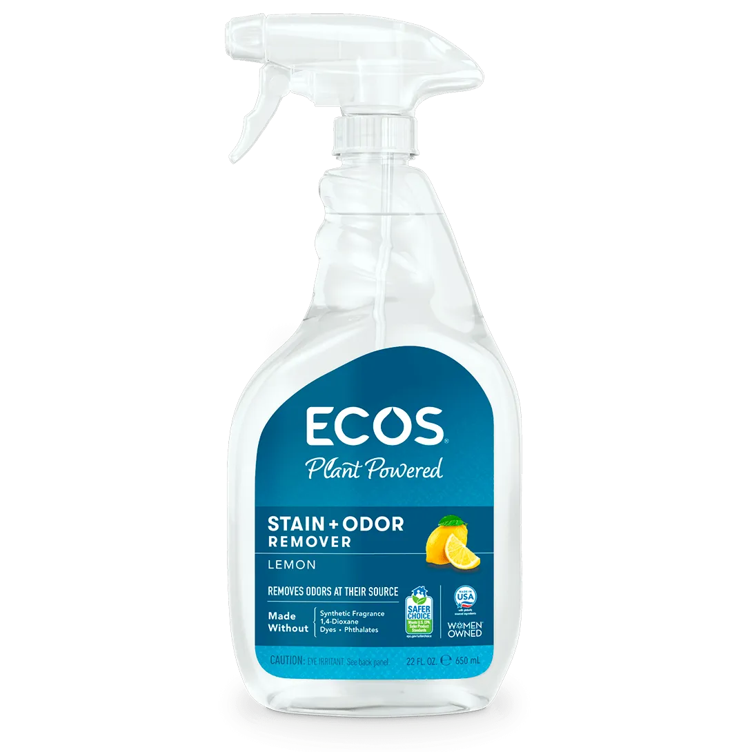 ECOS Stain   Odor Remover - Lemon 22oz/650ml Exp: 07/26