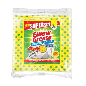 Elbow Grease Supersize Reusable Cloth | Pack of 3