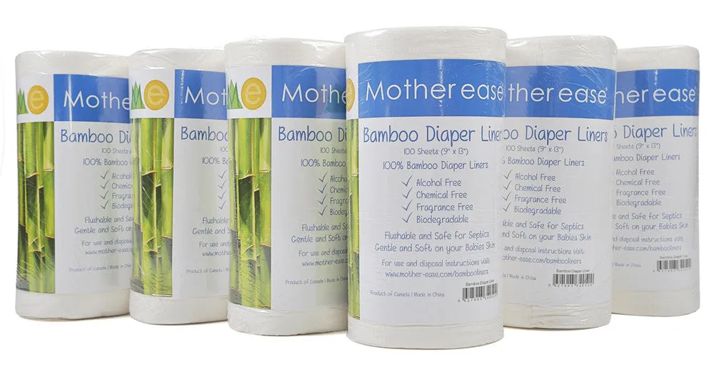 Flushable Bamboo Diaper Liners