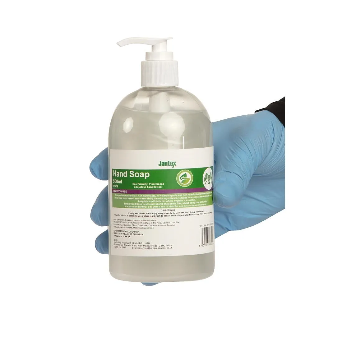 FS418 Jantex Green Hand Soap Lotion Ready To Use 500ml