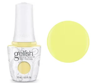Gelish Professional Gel Polish Let Down Your Hair - Yellow Iridescent Creme - 15ML
