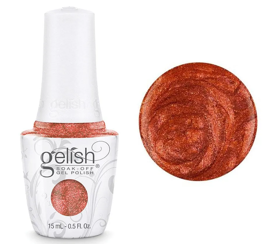 Gelish Professional Gel Polish Sunrise And The City - Orange Metallic - 15ML