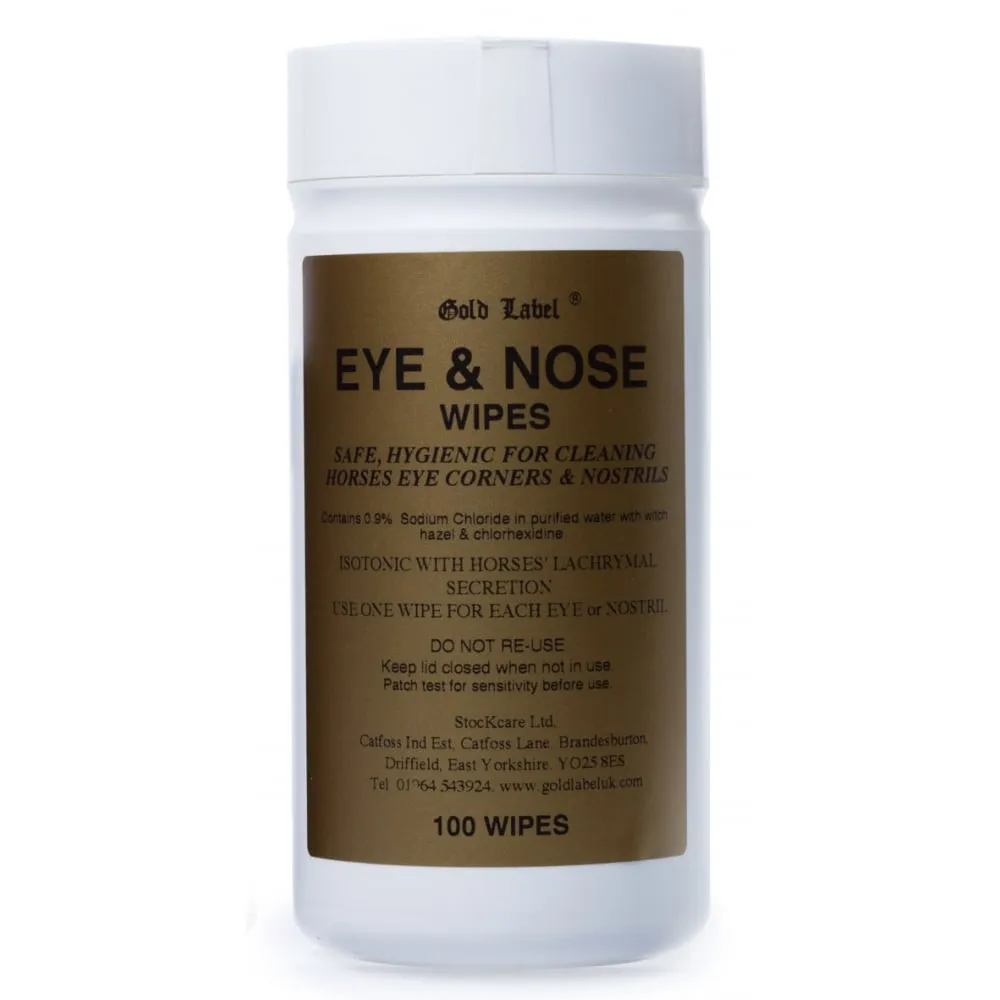 Gold Label Eye Wipes x 100