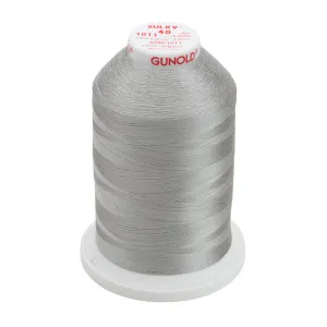 Gunold Rayon Embroidery Thread - Sulky 40 - 5000m - 1011 - Steel Gray