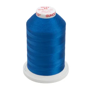 Gunold Rayon Embroidery Thread - Sulky 40 - 5000m - 1076 - Royal Blue