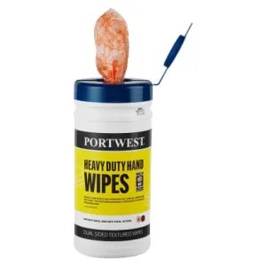 Heavy Duty Anti Bacterial Hand Wipes Orange Fragrance (Pk50) - IW30