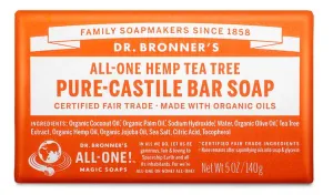 Hemp Tea Tree Pure-Castille Bar Soap