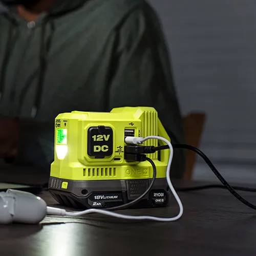 Inverter Ryobi 18V 120W ONE  Battery Power Source