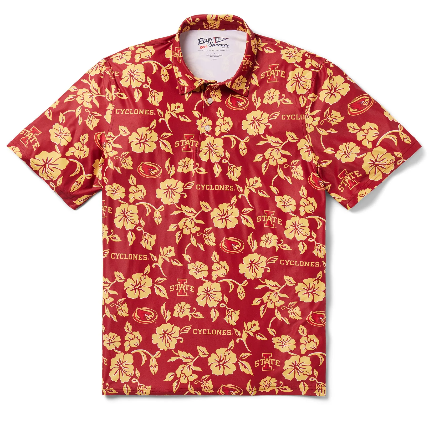 IOWA STATE UNIVERSITY GAME DAY PERFORMANCE POLO / Performance Fabric